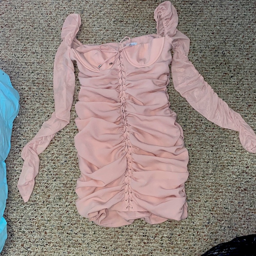 Pink mini dress ✨